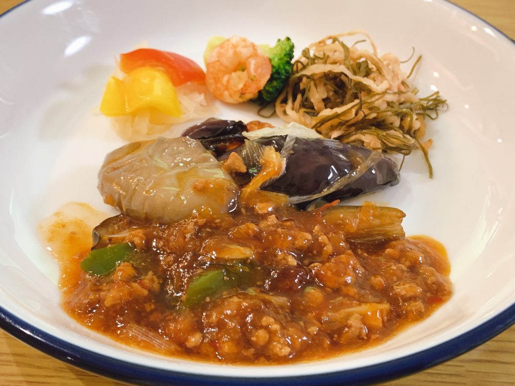 ごろっと野菜の麻婆茄子